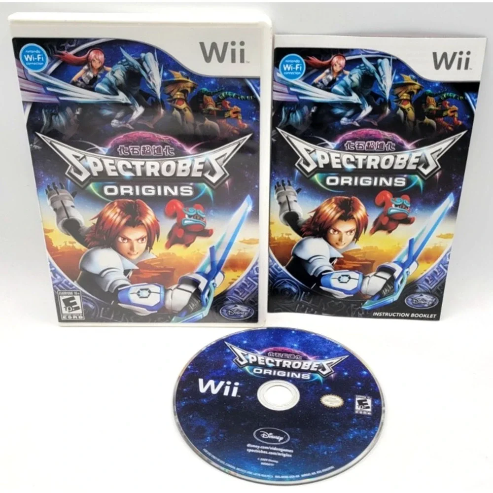 Spectrobes: Origins (Nintendo Wii, 2009) CIB COMPLETE IN BOX